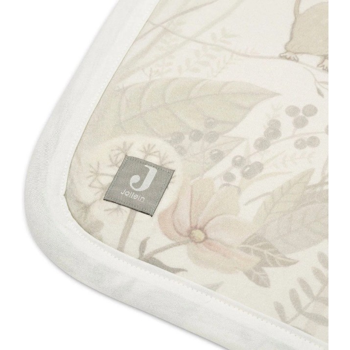 Plapumă pentru bebeluși Jollein Dreamy Mouse/Velvet Fleece 100x150 (513-522-67055)