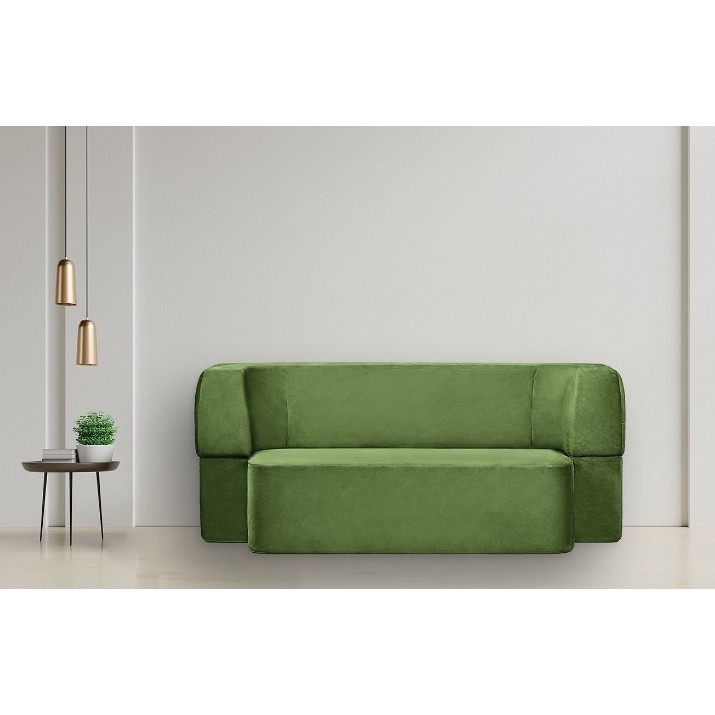 Бескаркасный диван Edka Meteor 180x160x40 M35 Dark Green