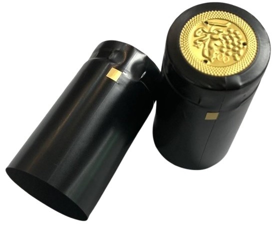Capsulă termocontractibilă Cork House Black 31х60mm 50pcs