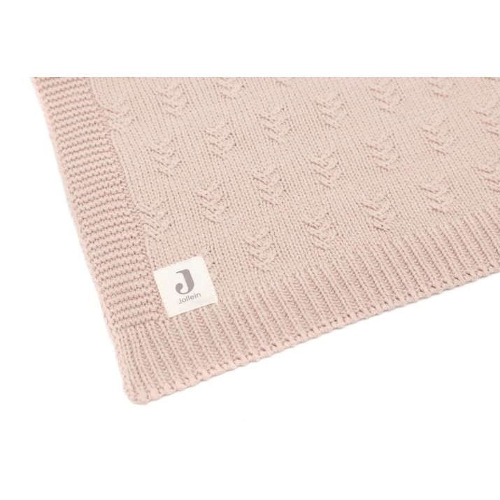 Плед Jollein Grain Knit Wild Rose 100x150 (516-522-67065)