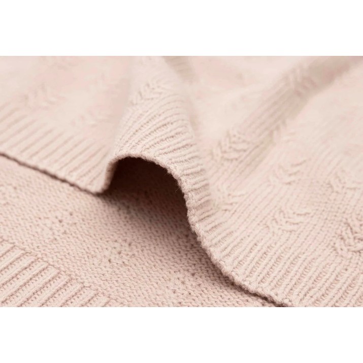 Плед Jollein Grain Knit Wild Rose 100x150 (516-522-67065)