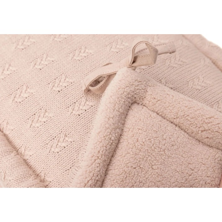 Бортик в кроватку Jollein Grain Knit Wild Rose 180x30 (004-895-67065)