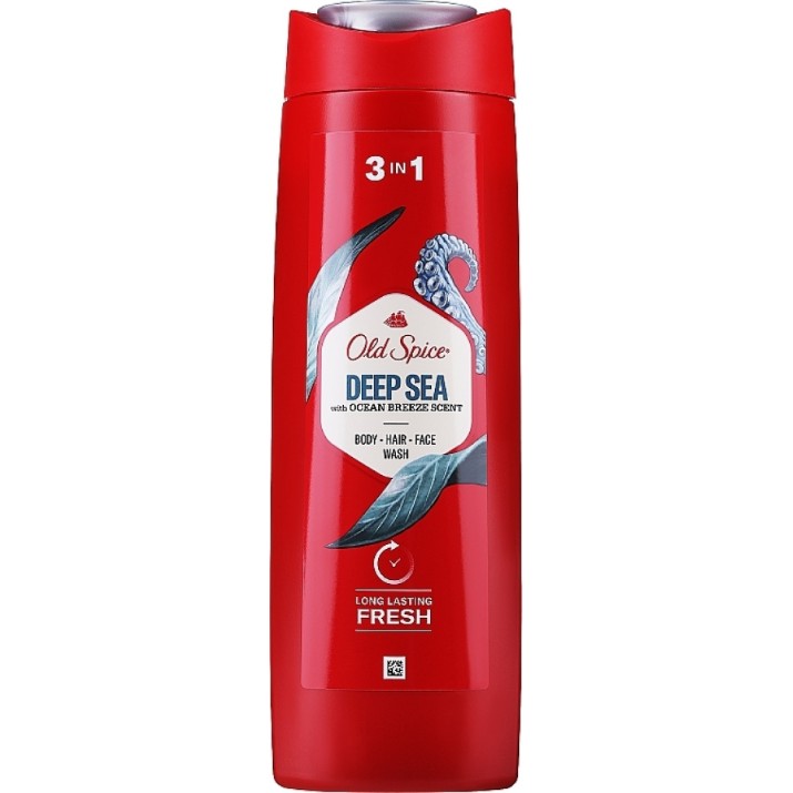 Gel de duș Old Spice Deep Sea 3in1 400ml