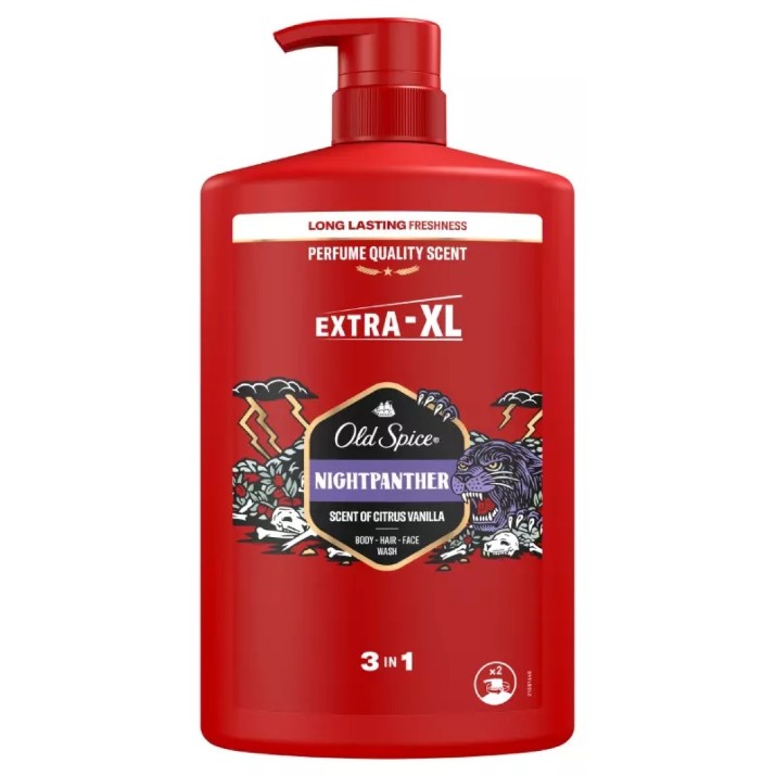 Гель для душа Old Spice Night Panther 3in1 1L