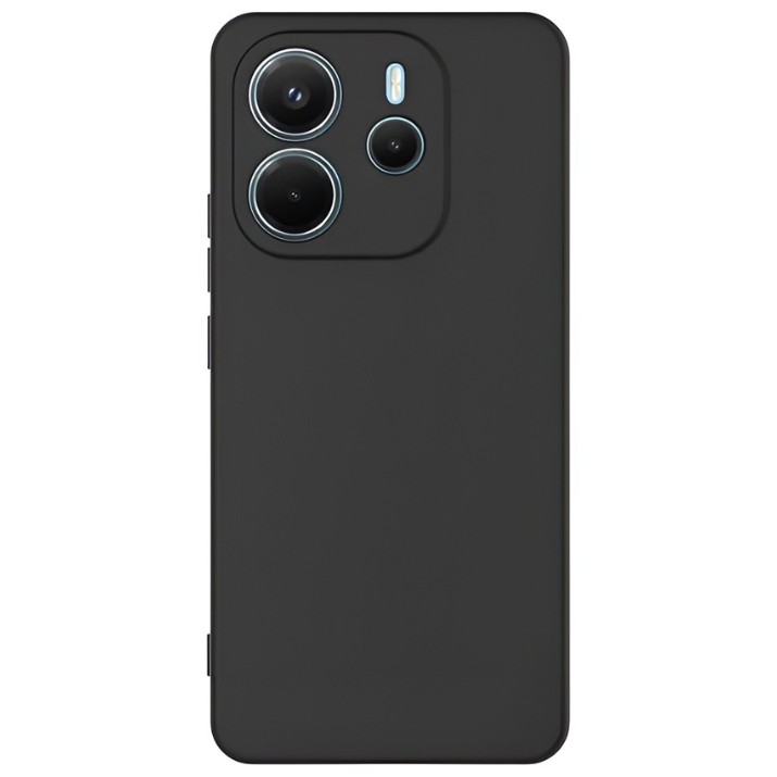 Husa de protecție WOO Silicone Neo Soft Redmi Note 14 4G Black (WOOCMTXRN144BK)