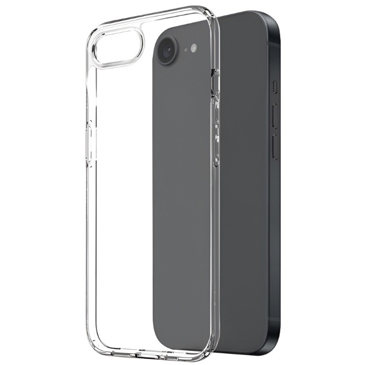 Чехол WOO Soft TPU iPhone 16E Clear (WCTPSIP16ECL)