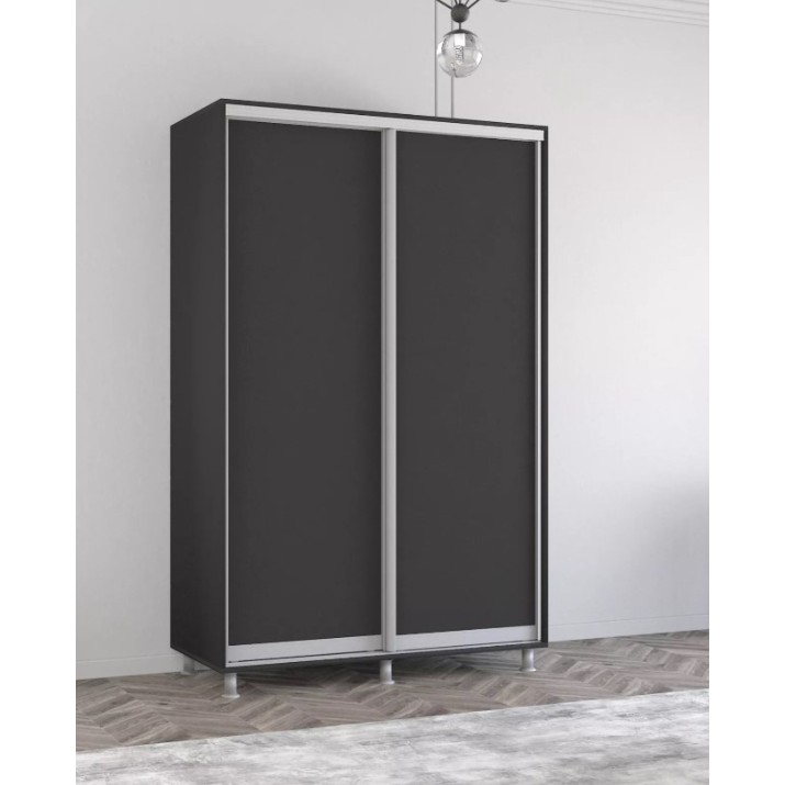 Dulap cu uşi glisante Mobildor-Lux Aron-P 170x200 Anthracite (aronp3360)