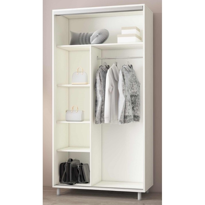 Шкаф-купе Mobildor-Lux Aron-P 110x200 White (aronp2998)