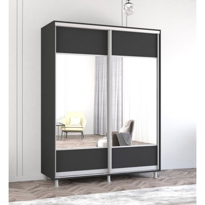 Шкаф-купе Mobildor-Lux Aron-S 170x210 Anthracite (arons3969) K1