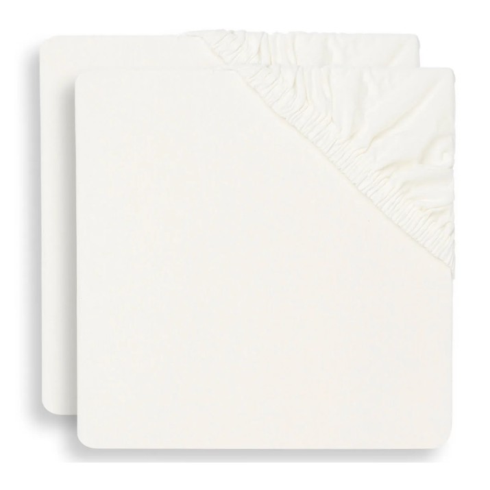 Детская простынь Jollein Jersey Ivory 120x60cm 2зсы (2511-507-66041)