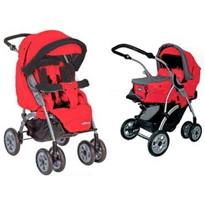 Carucior Chicco Tech 6 WD 2in1 Fuego (69490.90)