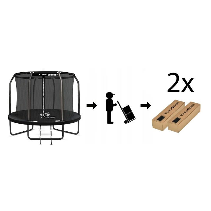 Батут Thunder Inside Elite 10FT Black (NX-00000142)