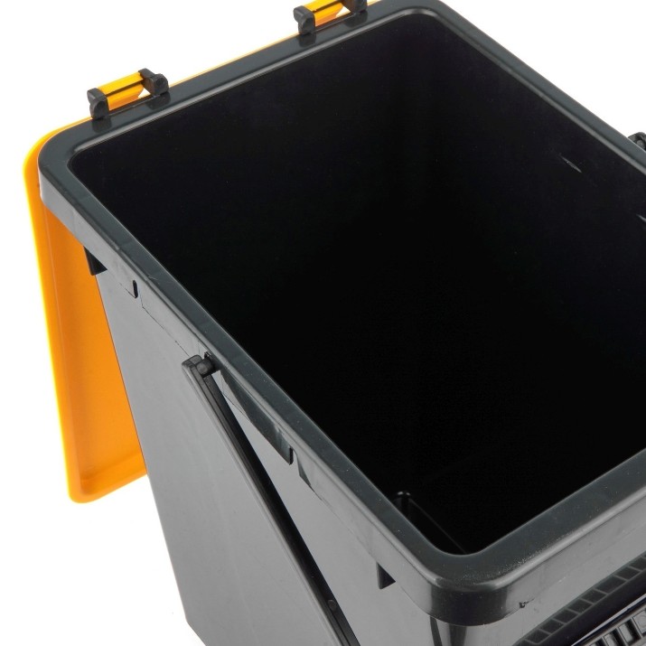 Coș de gunoi PPH Chadex 11L Black/Yellow
