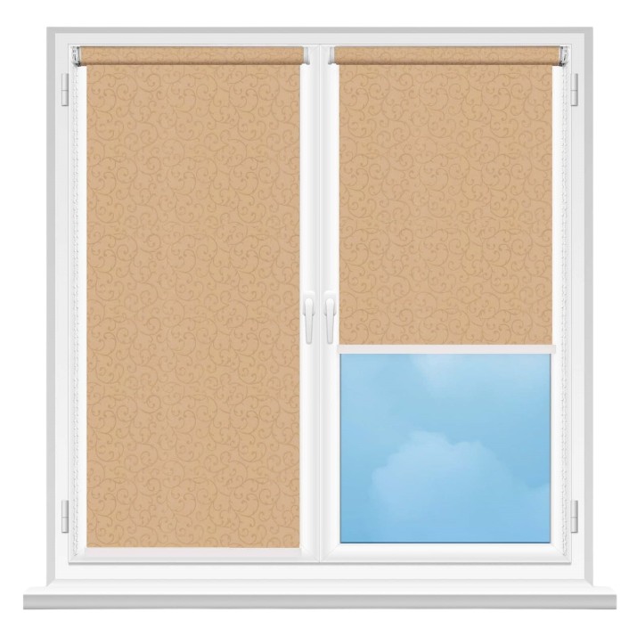 Рулонные шторы Msrolls Akant A 202 Beige 0.75x1.70m