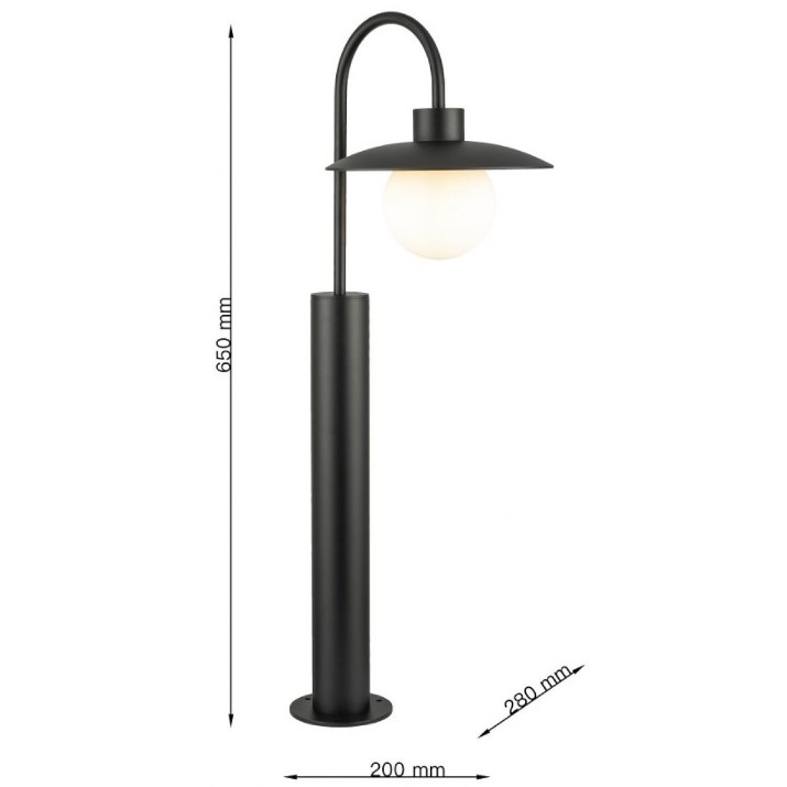 Lampa de gradină Lampardi Ballhat LP9106-L65
