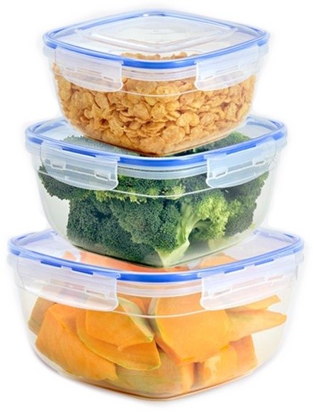 Set containere alimentare Dunya Plastik 30004 3pcs