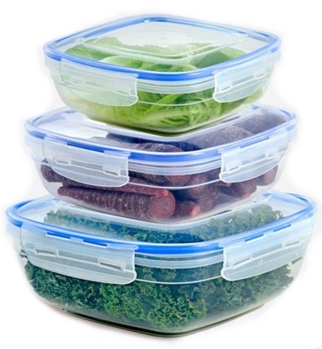 Set containere alimentare Dunya Plastik 30033 3pcs