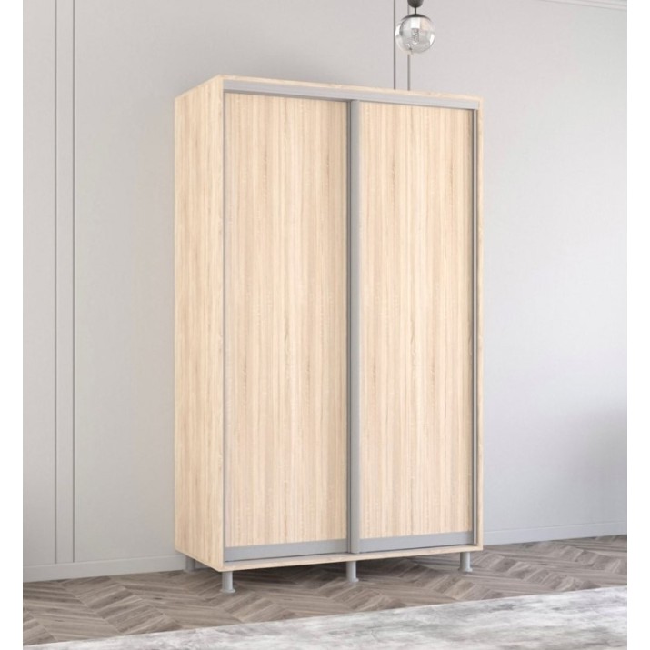 Dulap cu uşi glisante Mobildor-Lux Aron 110x210 Oak Sonoma (aron635)