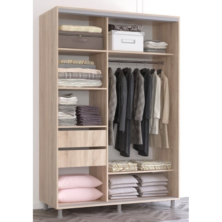 Шкаф-купе Mobildor-Lux Aron 130x230 Oak Sonoma (aron2240)