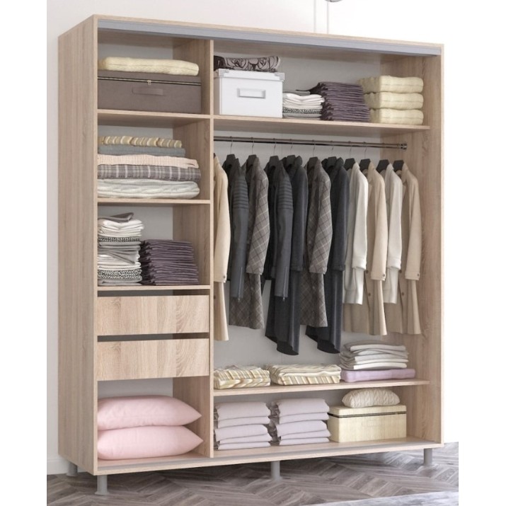 Шкаф-купе Mobildor-Lux Aron 160x220 Oak Sonoma (aron1501)
