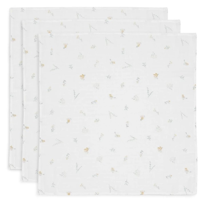 Pelinci Jollein Lovely Birds 3pcs 70x70 (535-851-67104)