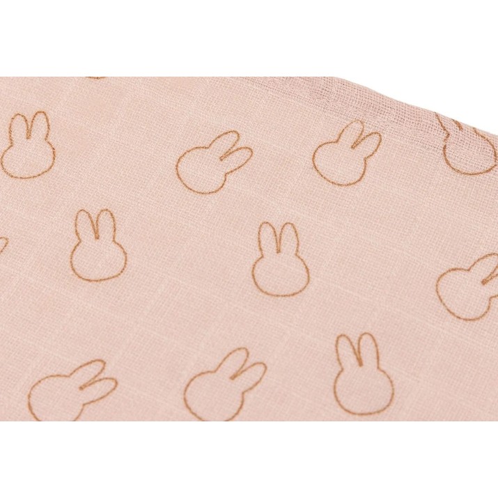 Pelinci Jollein Miffy Silhouettes Wild Rose 3pcs 70x70 (535-851-68067)