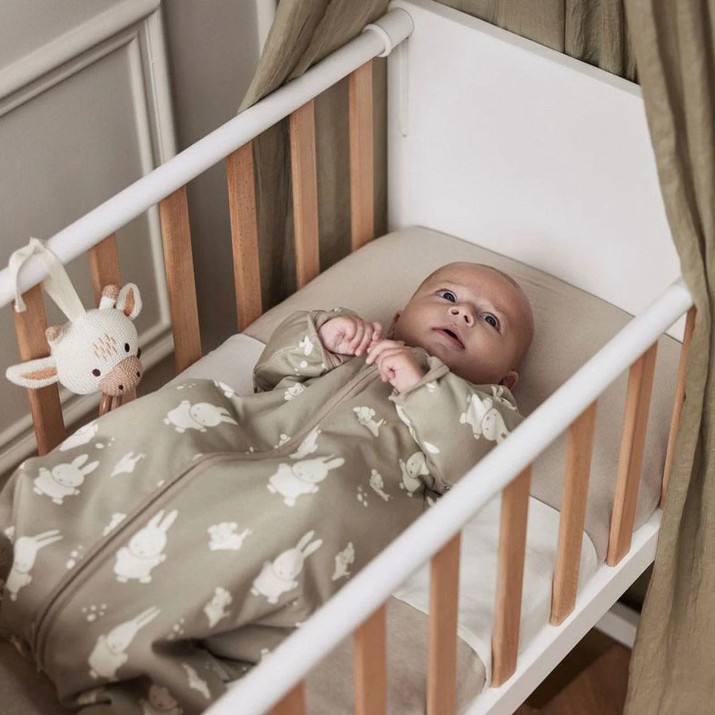 Детский спальный мешок Jollein Miffy&Snuffy Olive Green 70cm (016-548-67097)