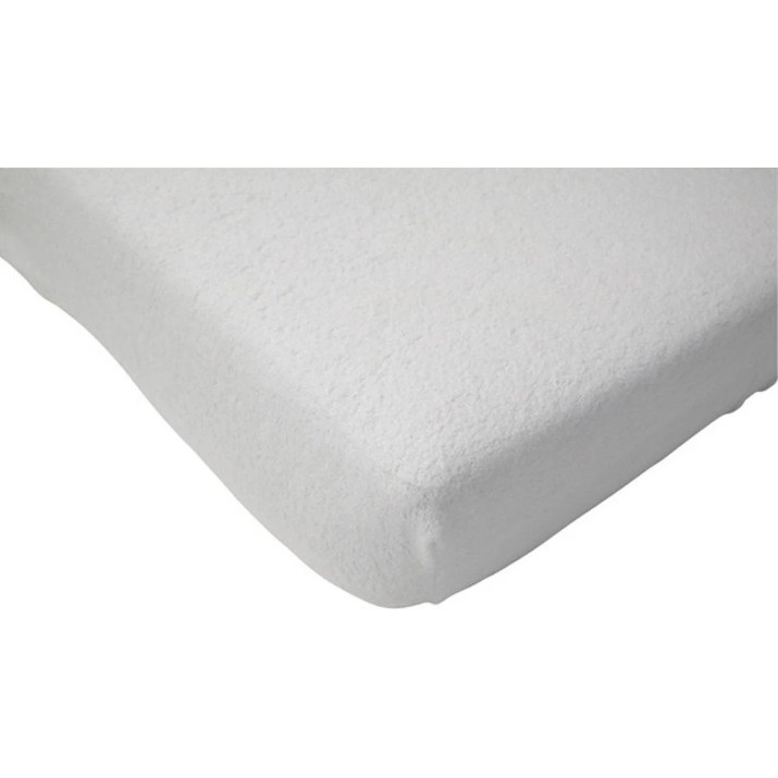Детская простынь Jollein Molton White 120x60cm (512-507-00001)