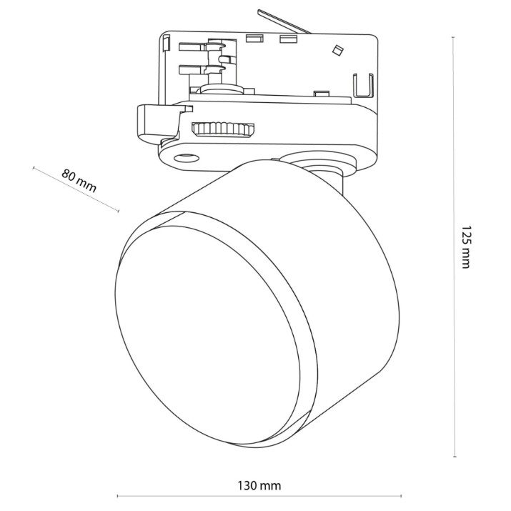 Трековые системы освещения Tk-Lighting Tracer (6061)