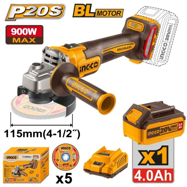 Polizor unghiular Ingco CAGLI261521