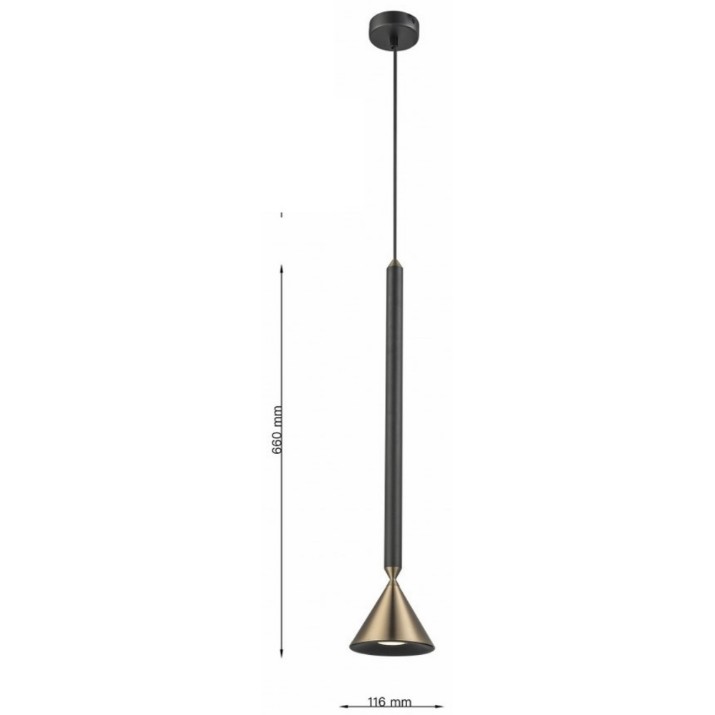 Lustră Lampardi Horn LP9031-1P