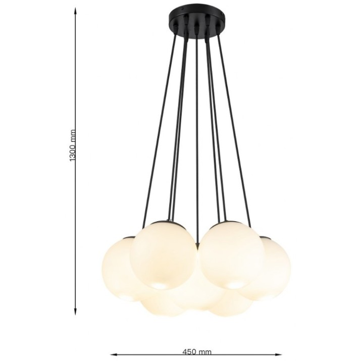 Люстра Lampardi Moon LP5225-7P