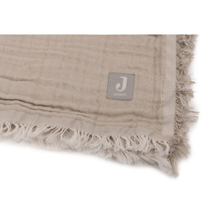 Одеяло для малышей Jollein Olive Green/Ivory GOTS 75x100 (521-511-68014)