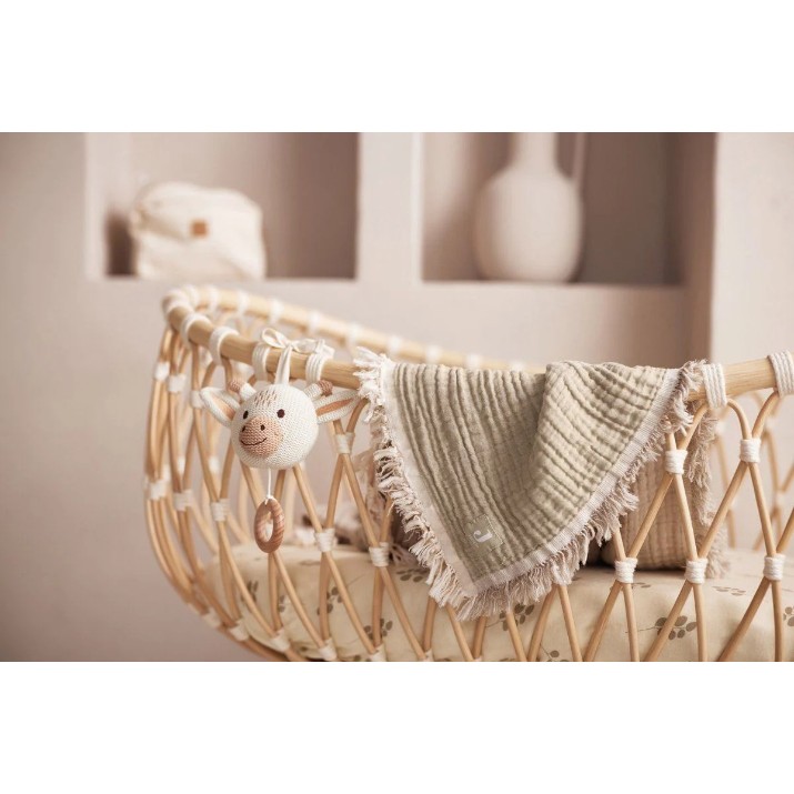 Одеяло для малышей Jollein Olive Green/Ivory GOTS 75x100 (521-511-68014)