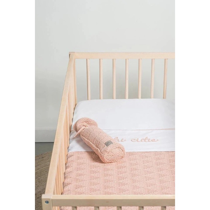 Husa pentru sticluta Jollein River Knit Pale Pink (033-003-65286)