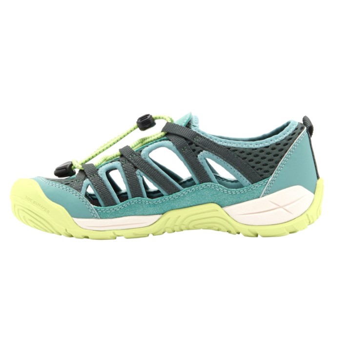 Sandale pentru copii Jack Wolfskin Levente Sandal K Slate Green, s.32