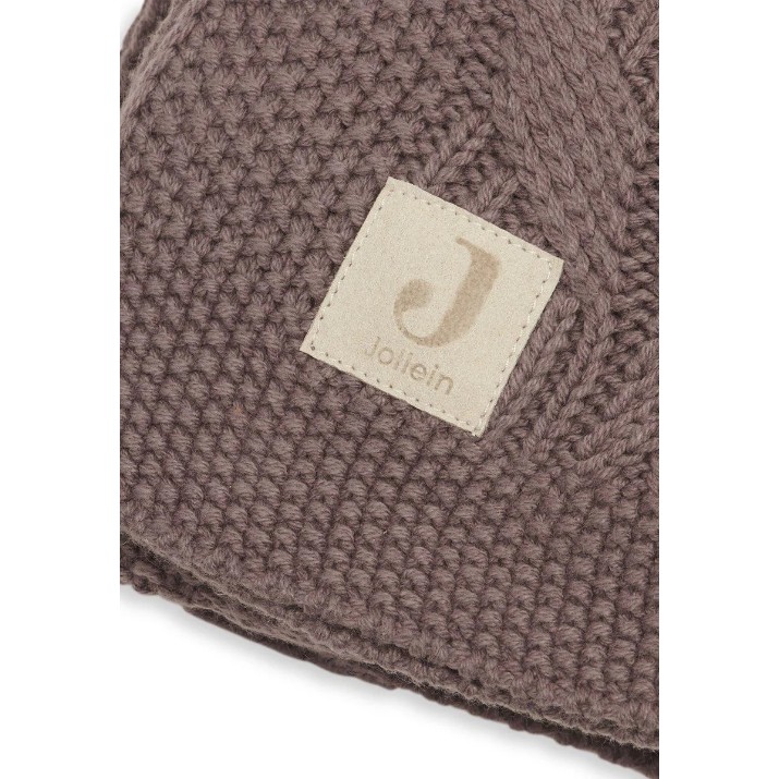 Плед Jollein Spring Knit Chestnut 100x150 (516-522-66036)