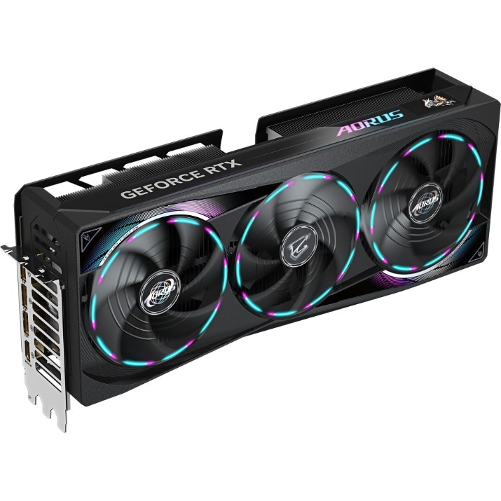 Видеокарта Gigabyte GeForce RTX5080 16GB GDDR7 Aorus MAster (GV-N5080AORUS M-16GD)