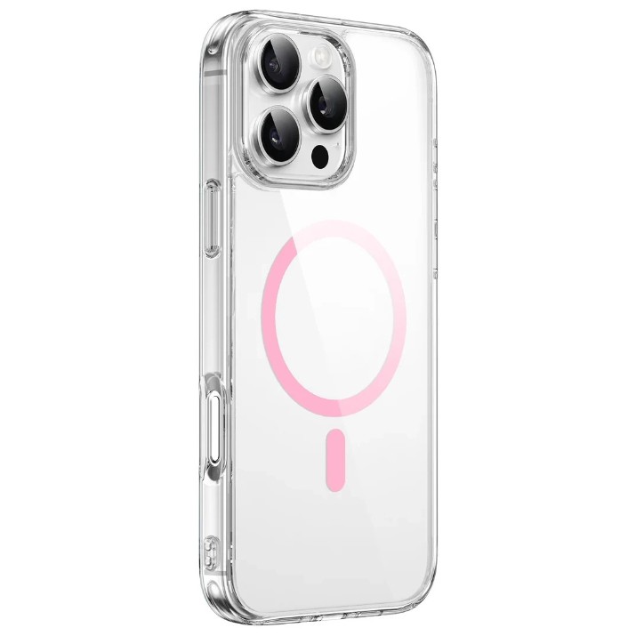Husa de protecție WiWU iShield Pro for iPhone 16 Pro MCC-101 Transparent Rose
