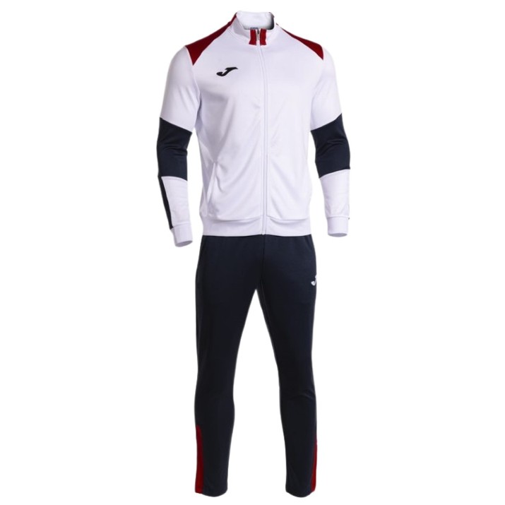 Costum sportiv pentru copii Joma 104210.203 White/Navy Blue, s.3XS