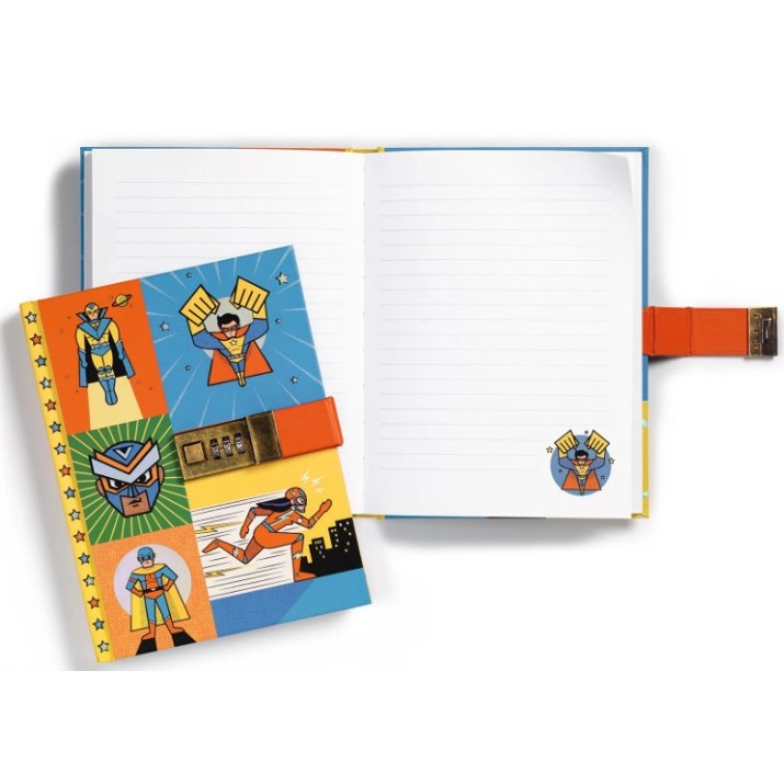 Blocnotes Djeco Diary Code Ben (DD03618)
