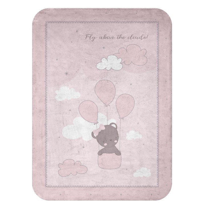 Plapumă pentru bebeluși Kikka Boo Dream Big Pink 110/140 (31103020158)