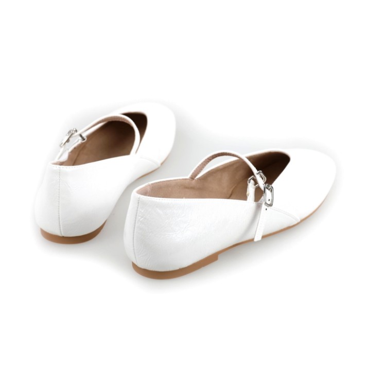 Балетки женские Keddo 957002/01-05 White, s.38