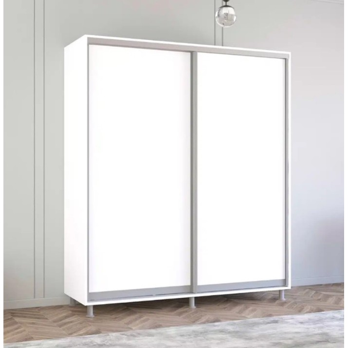 Dulap cu uşi glisante Mobildor-Lux Aron 230x230 White (aron1963)