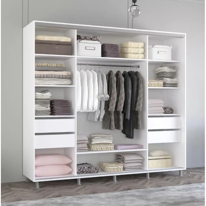 Шкаф-купе Mobildor-Lux Aron 250x210 White (aron3735)