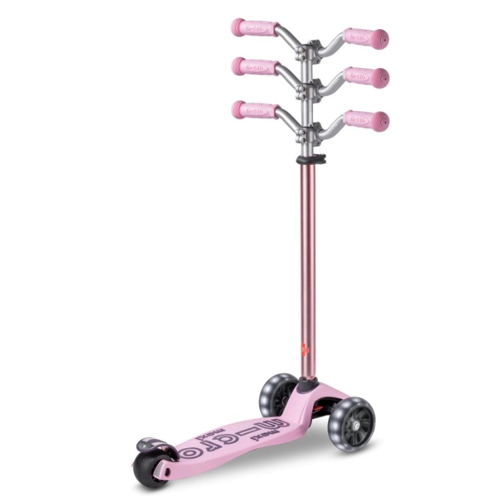 Самокат Micro Maxi Deluxe Pro LED Rose (MMD135)