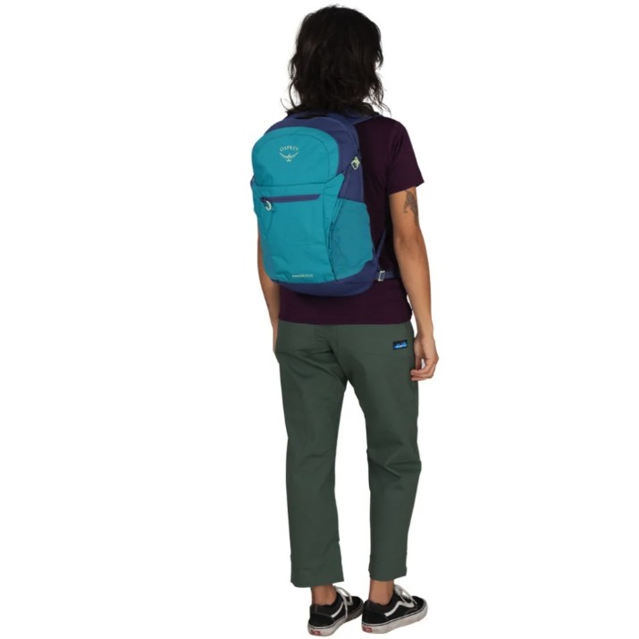 Rucsac pentru oraș Osprey Daylite Plus 20L Blue Spikemoss/Alkaline