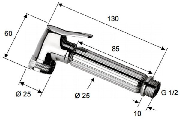 Гигиенический душ Remer Lux 332OZ