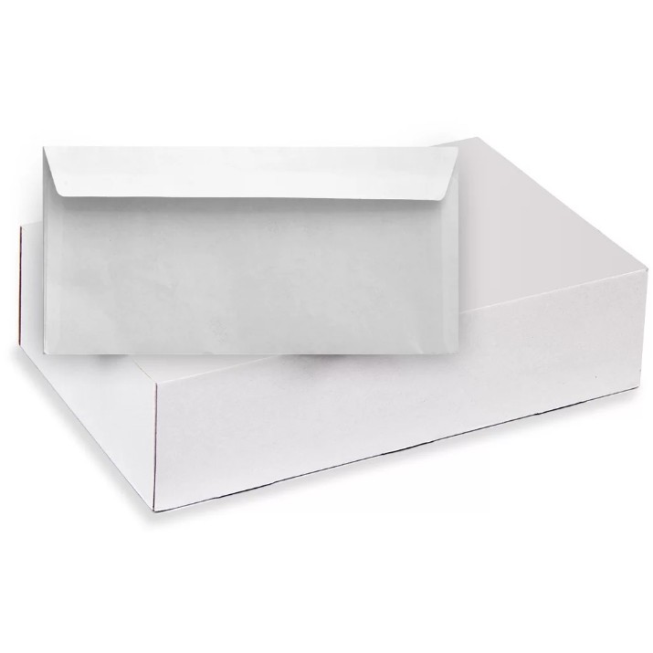 Конверт Asil 110x220mm 1000pcs White