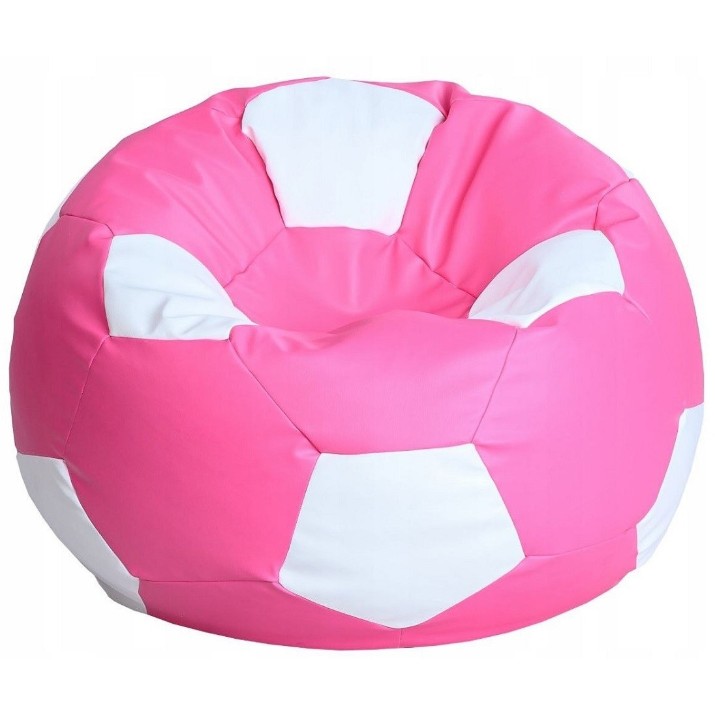 Fotoliu puf BeanBag Ares L Pink/White